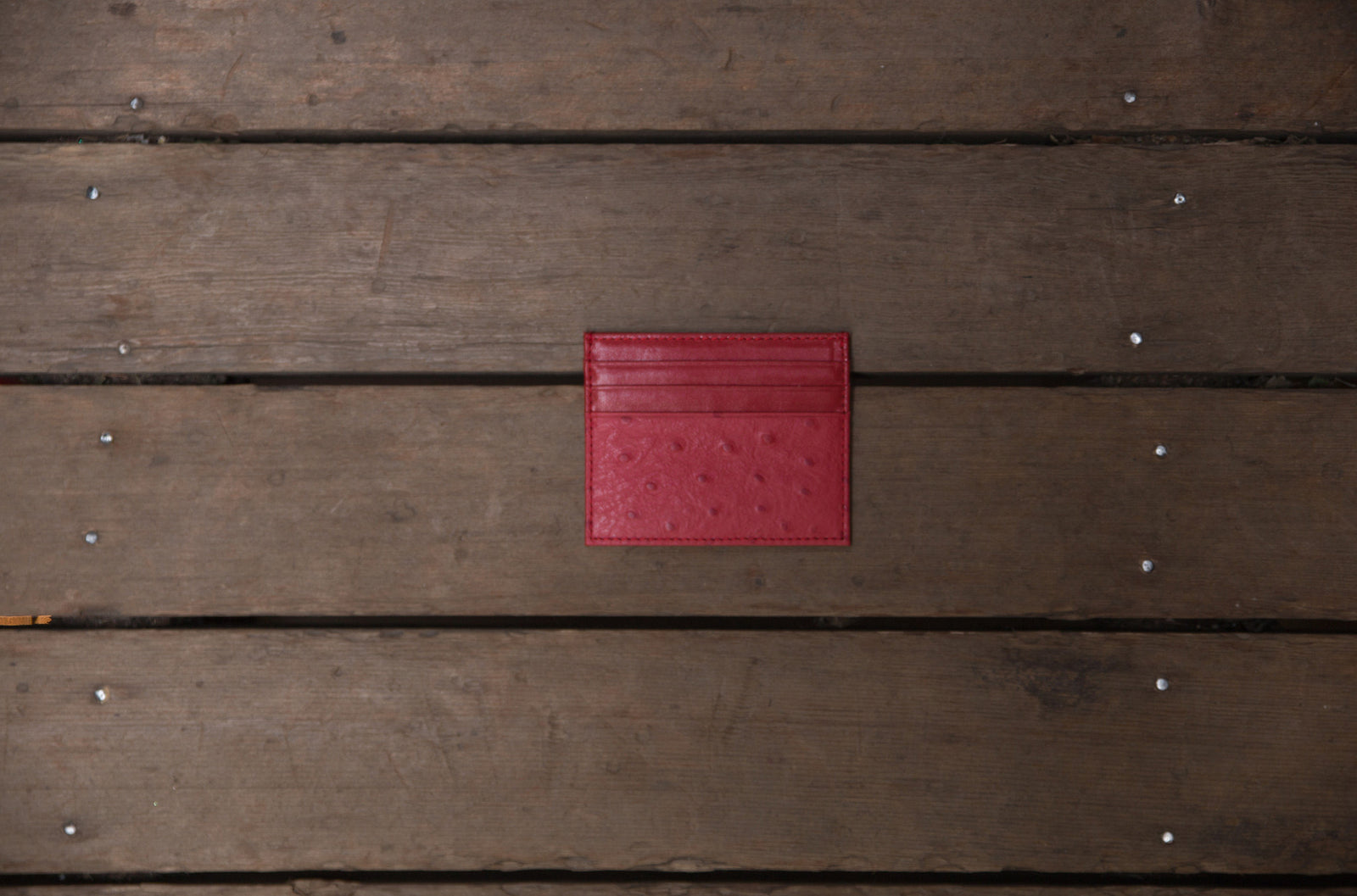 Crown Red Card Holder