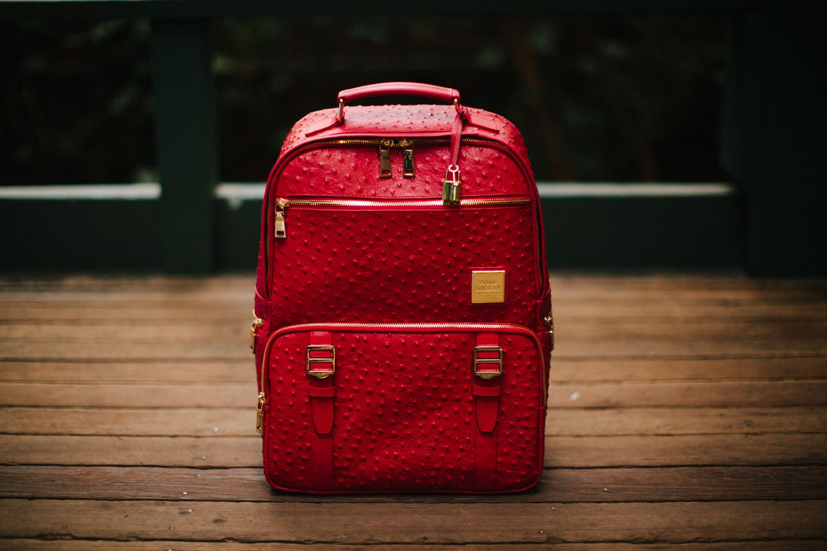 Crown Red Backpack