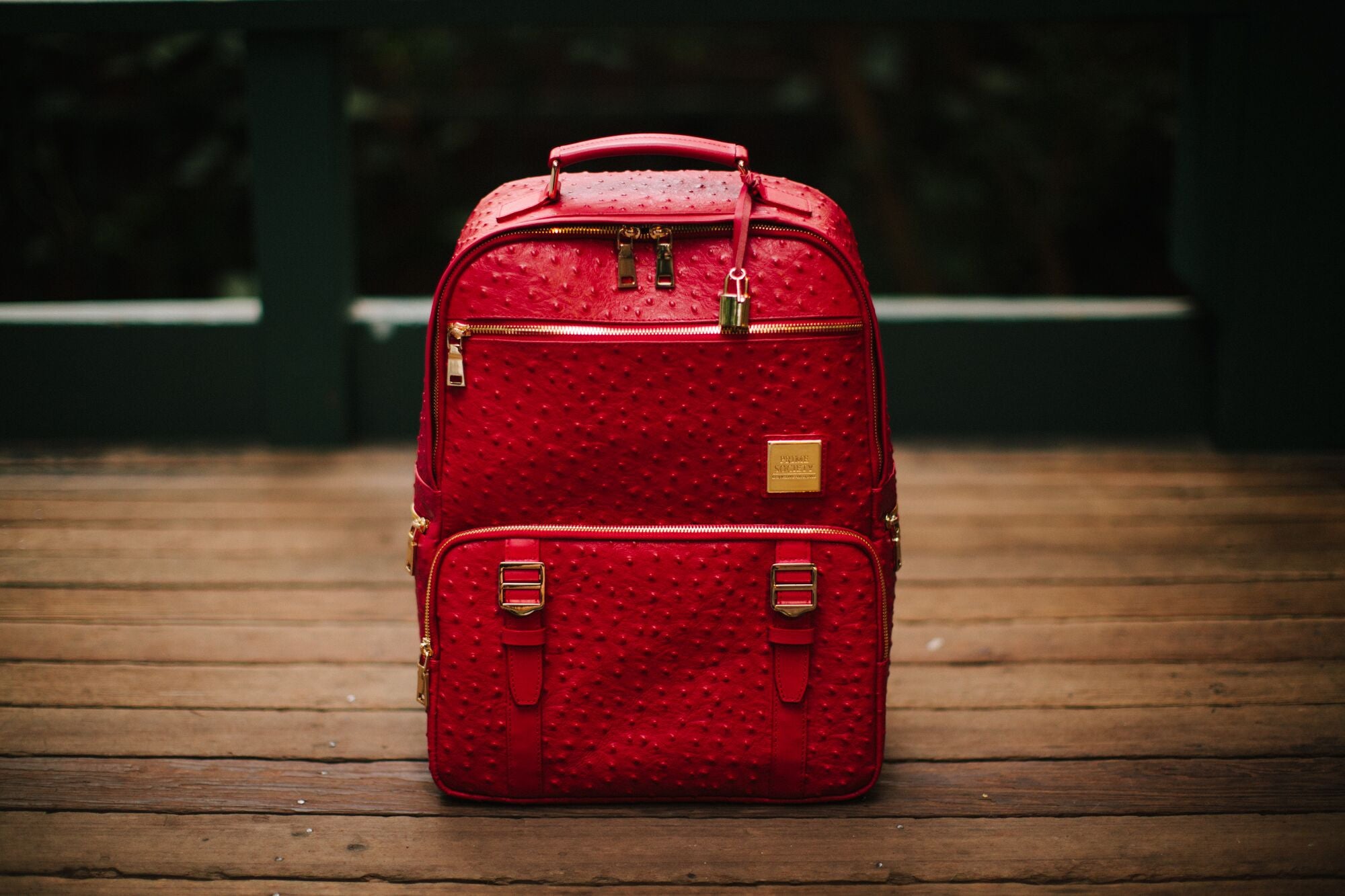 Crown Red Backpack