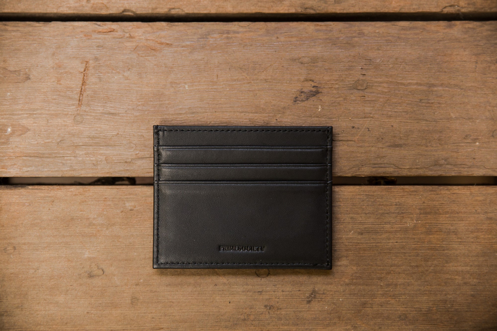 Crown Black Card Holder