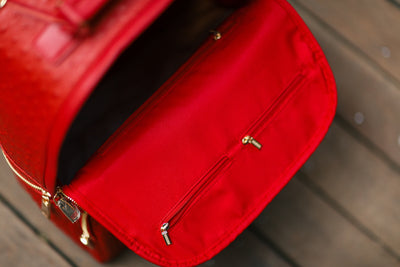 Crown Red Backpack