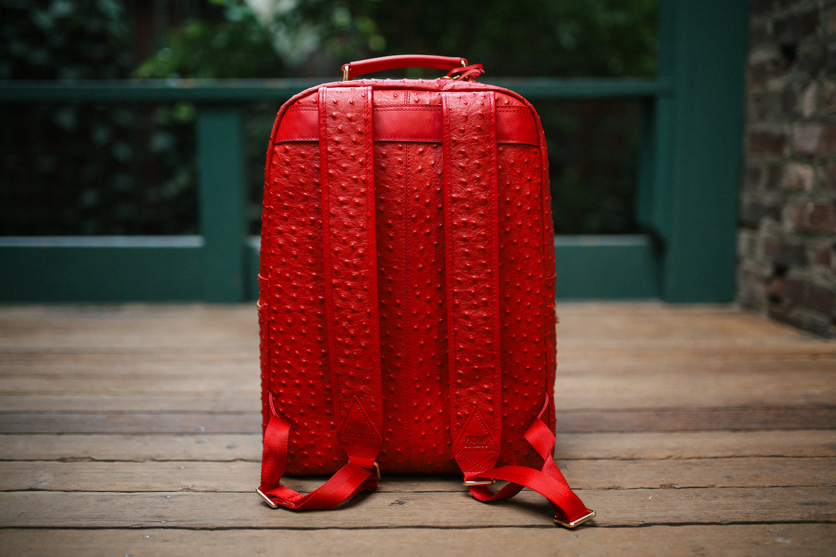 Crown Red Backpack